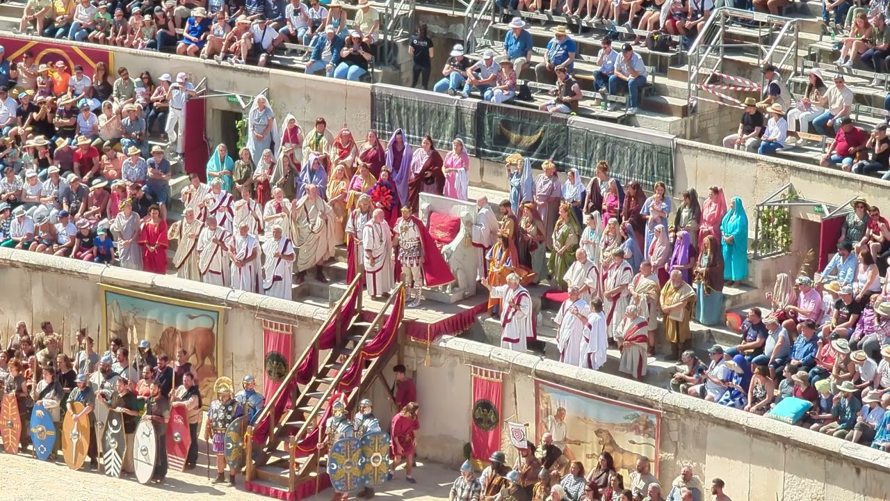 Vercingétorix - les Jeux Romains à Nîmes 2023 ( 1ère partie / 6 )
