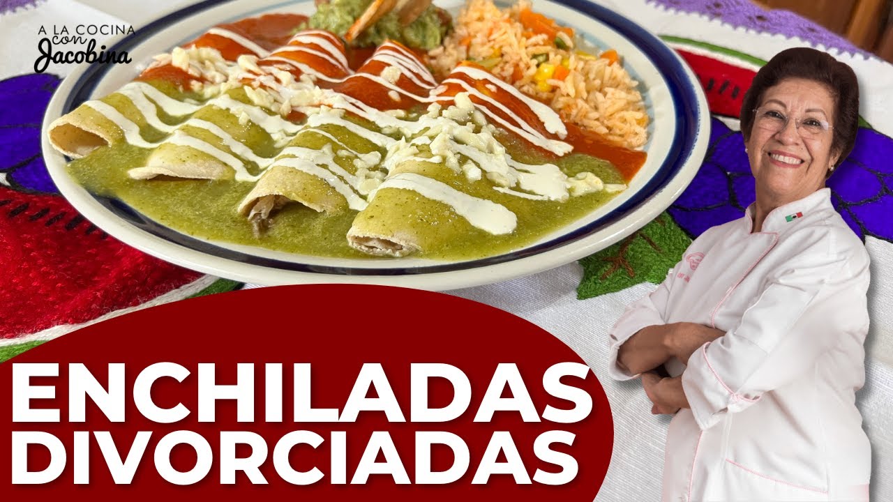 Como hacer Enchiladas Divorciadas YouTube