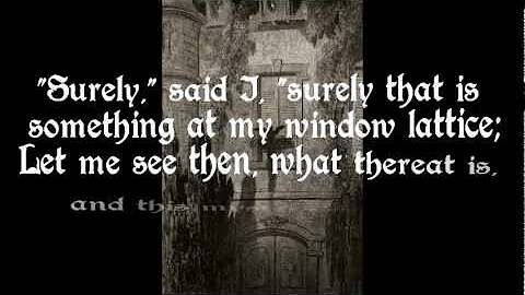 The Raven by Edgar Allan Poe read by Sir Christoph...
