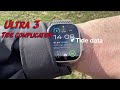 Apple Watch Ultra 3 tide complication in use