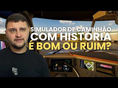 Joguei o Simulador de Caminhão com 40 Capítulos de História — Truck Driver: The American Dream PC