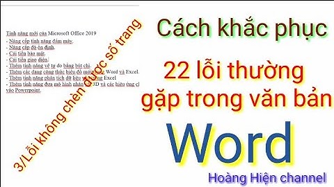 Đánh số trang tự động bị lỗi thiếu số trang năm 2024