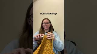 Crocheting vs Knitting #knitter #crocheter #crochet #knit