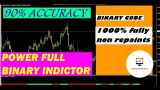 BINARY CODE || BINARY INDICATOR || 100% NON REPAINTS || 90% ACCURACY