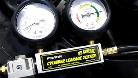 how to do a leak down test