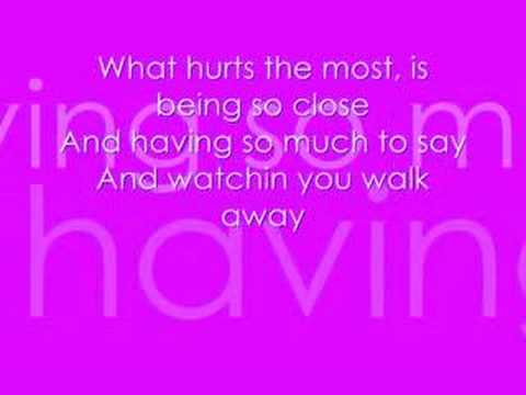 What Hurts The Most - Cascada (With Lyrics)