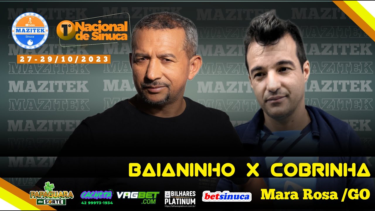 Baianinho x gugu - Maraba PA - 07/10/2023 ao vivo #maziteksinuca #baianinho  #maycon 