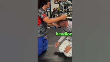 Front headlock throw by