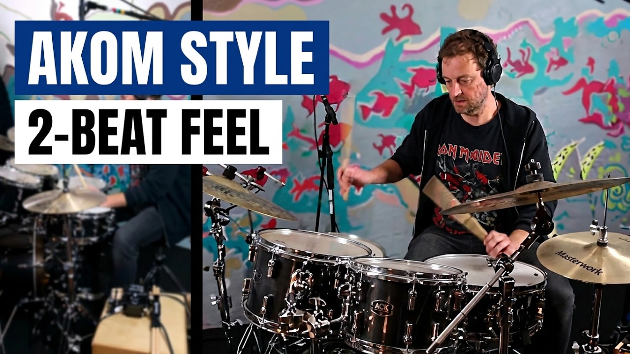 West African Rhythms For Drumset - Akom Second Style - Two Beat Feel (6 ...