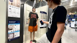 I GOT STUCK IN LOWES!