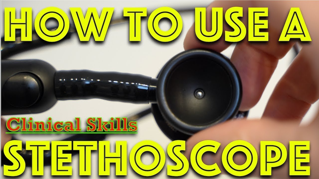 Stethoscope Guide How to use a Stethoscope for Heart Sounds, Chest Sounds and Bowel ...
