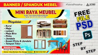 Cara Desain Banner Mebel Di Photoshop