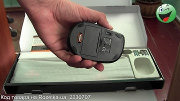 Распаковка Комплект беспроводной A4Tech RV1000A Black из Rozetka.com.ua