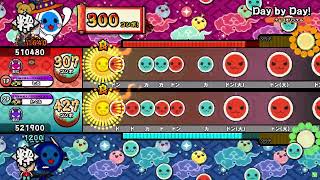 【太鼓の達人 ニジイロver.】Day by Day! 表裏ツイン全良