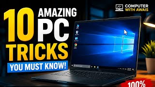 10 Amazing PC Tricks You Must Know in 2026 | Windows Tips & Tricks | Computer With Awais#viral #fyp
