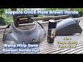 REPAINT SAPPORO OH05 Mate Brown Honda - 95% Mirip Bawaan Motornya - 4 in 1 Tanpa Epoxy dan Clear