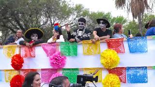 televisa Monterrey en el desfile de las catrinas