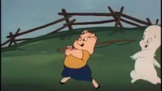 1952 Casper - Pig A Boo - Tv Print