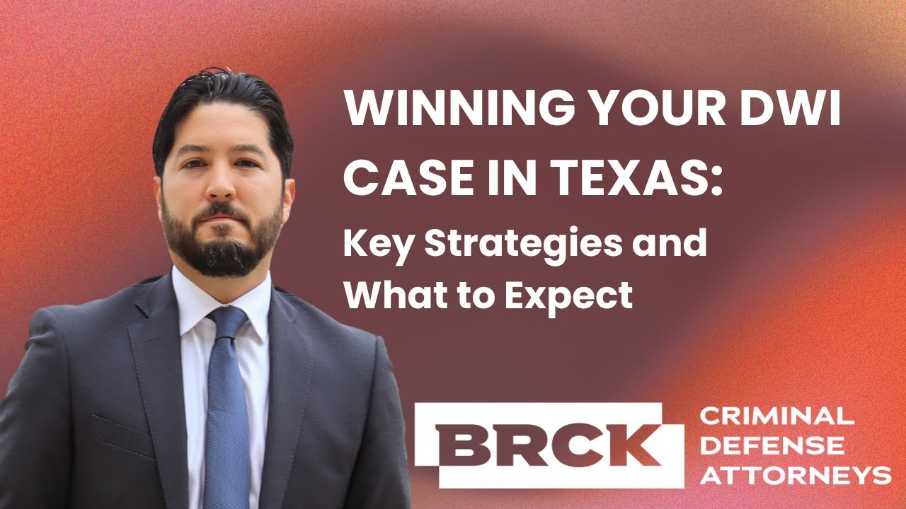 Winning Your DWI Case in Texas: Key Strategies and What to Expect - YouTube