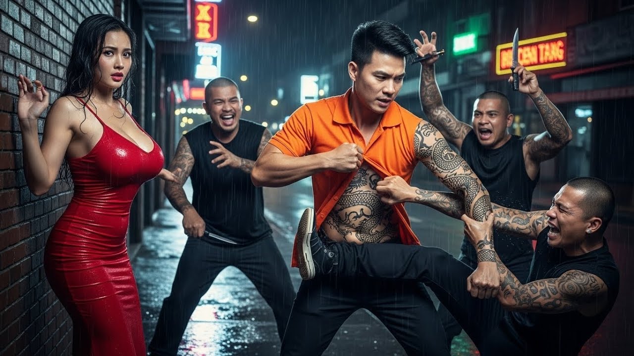 Nữ Tỷ Phú Bị 3 Tên Côn Đồ Hăm Dọa, Anh Shipper Nghèo Lộ Thân Phận Ông Trùm Xã Hội Đen Giải Cứu Cô,Kh