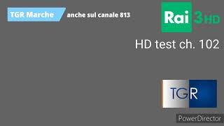 *CREAZIONE* Rai 3 HD TGR in HD Marche