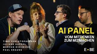 Panel: Vom Mitdenken zum Mitmachen: KI wirksam im Handel einsetzen