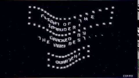 Quartex - Cracktro for Flight Of The Intruder (Amiga - 1991)