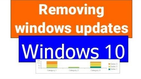 how to remove updates from your PC
