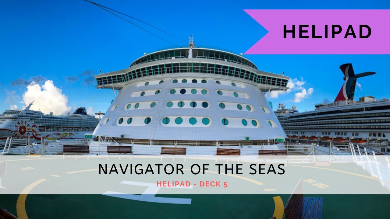Standing on the Front of a Royal Caribbean Cruise Ship in Nassau | Navigator of the Seas