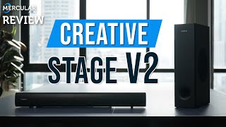 ลำโพง Creative Stage V2 - Soundbar ถูกและดี มีอยู่จริง !