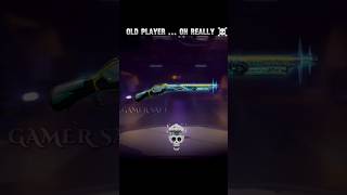 NEW PLAYER USE GUN SKIN VS OLD PLAYER USE GUNS SKIN #freefireshorts
