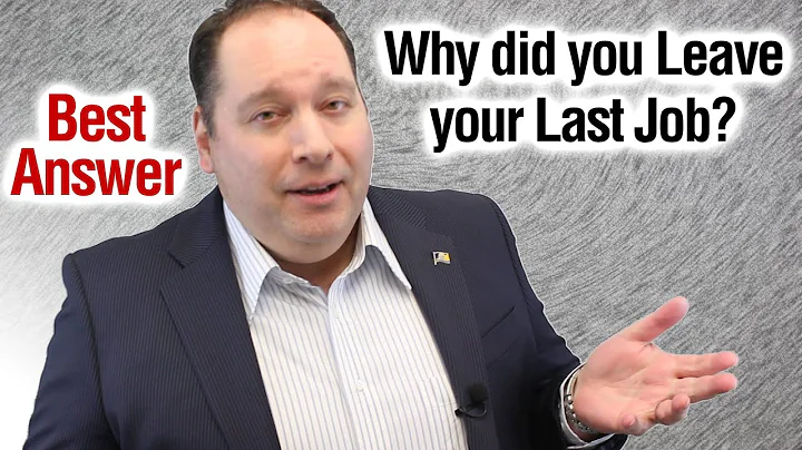 Why Did you Leave your Last Job? | Best Answer (from former CEO) - DayDayNews