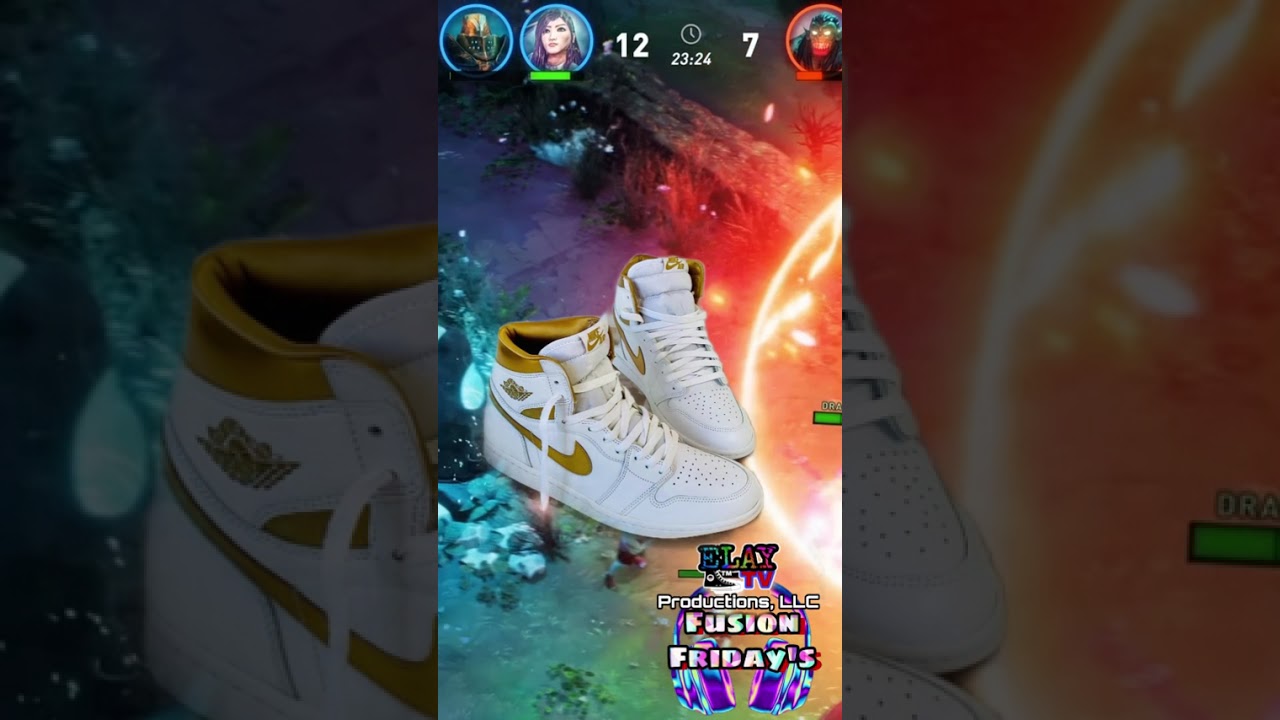 Nike Air Jordan 1 Retro OG High Metallic Gold WMN - Fusion Fridays Epi 3 ELAY TV 😎📺🛸✌🏽