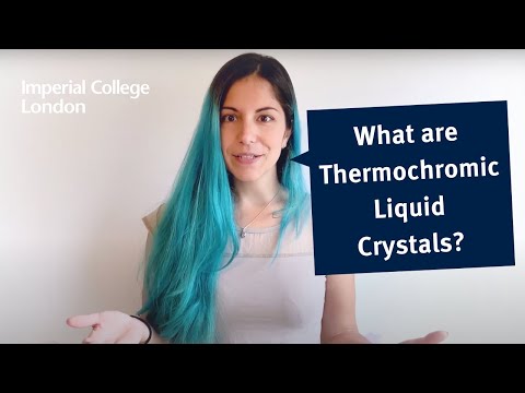 Video: Hoe werken thermochrome vloeibare kristallen?