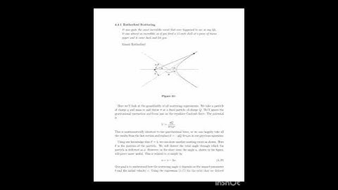 m.sc 1st sem paper- 2nd (# classical mechanics) unit- 2 (Rutherford scattering)