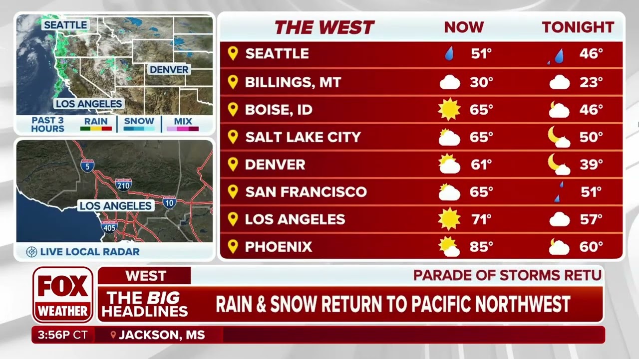 Fox Weather Across America for March 22, 2024/4:56pm ET