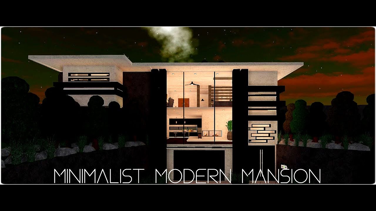 Bloxburg Mansion Minimalist | Modern Homes In Bloxburg – ETDKHL