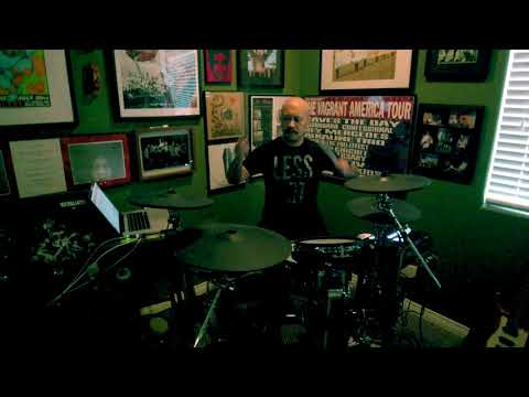 Camero — NEW UFO TRANSMISSION #8 - 12.8.20 PLAYING CASIO KEYBOARD INSPIRED DRUM BEATS ON A ROLAND V-DRUM KIT.