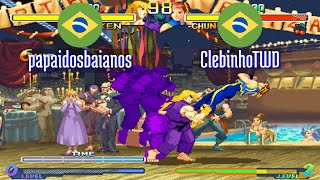 FT5 @sfa2u: papaidosbaianos (BR) vs ClebinhoTWD (BR) [Street Fighter Alpha 2 sfa2 Fightcade] Apr 29