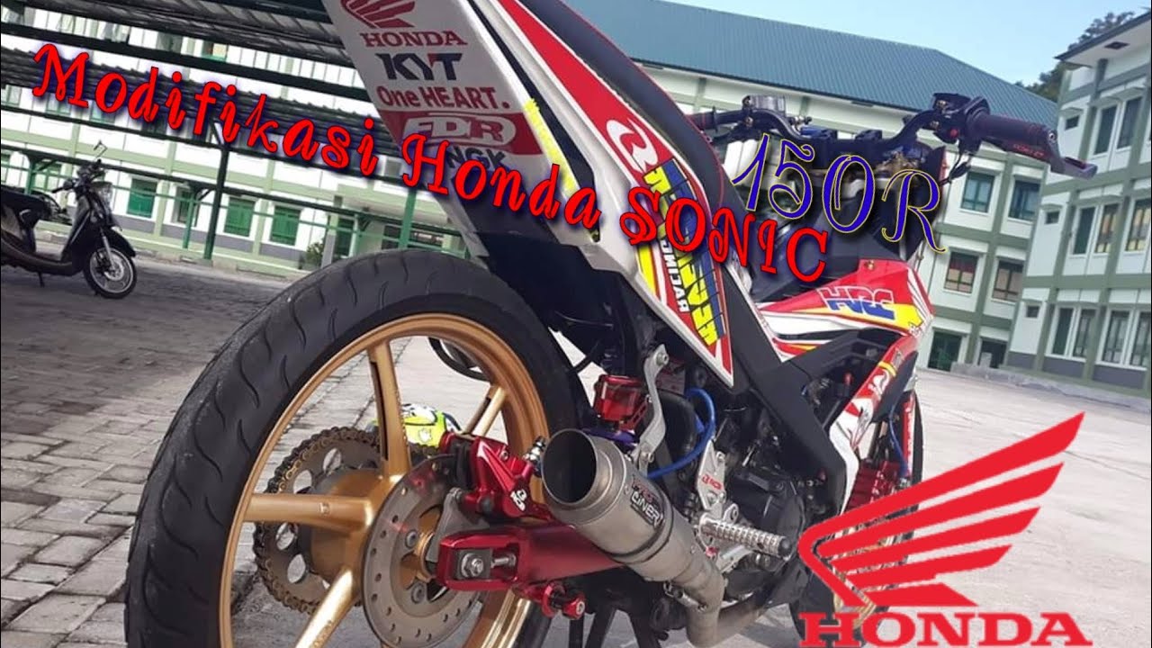 Kumpulan Modifikasi Decal Stiker Honda Sonic 150 R By ForTech