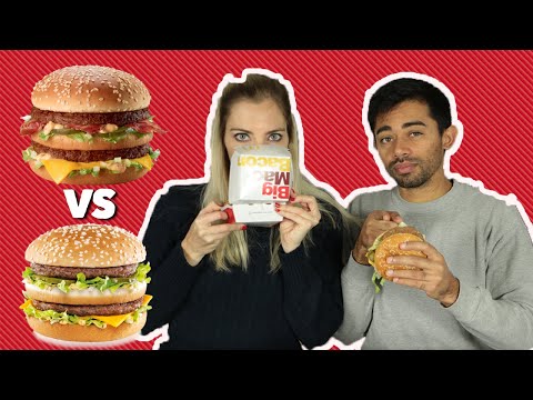 DEGUSTATION MCDO EN COUPLE | BIG MAC BACON VS BIG MAC QUI VA GAGNER ??