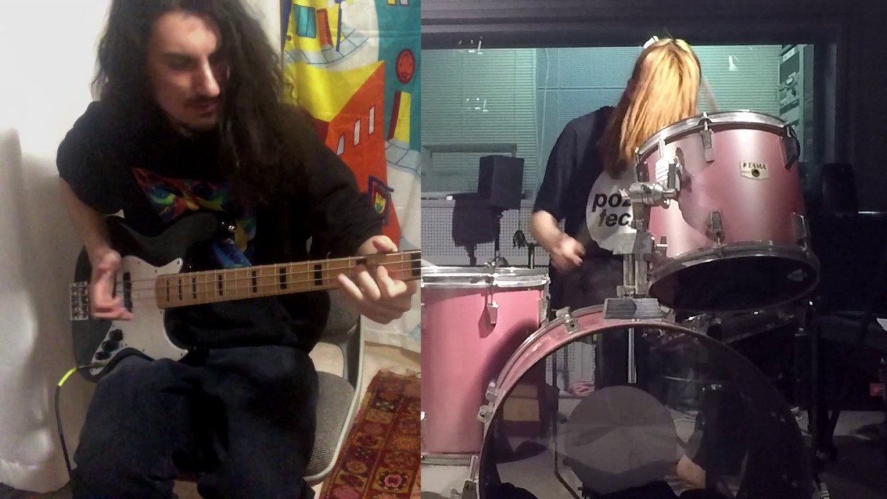 Death Grips - Stockton - Bass + Drum cover (Cross-Continental Grips)