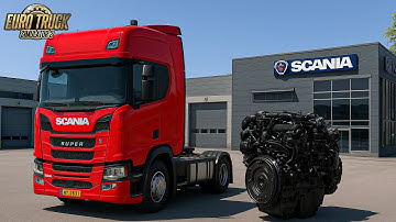 🌟 The Most Realistic SCANIA Engine Sound Mod ETS2 [1.57]