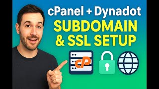 Create cPanel Subdomain & Install Free SSL | Domain Setup Tutorial Bangla Tutorial