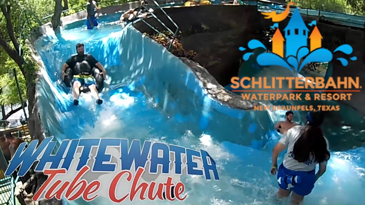 POV White Water Tube Chute at Schlitterbahn New Braunfels YouTube
