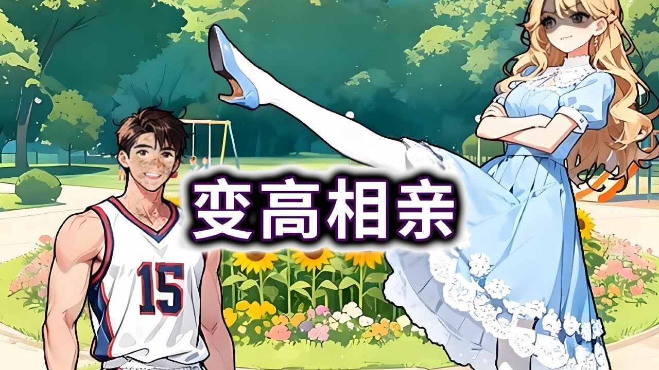 变高相亲，帮助帅哥变高相亲，成功迷倒女神#小游戏#脑洞大开【妮可游戏丫】