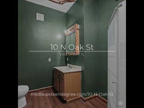 10 N Oak St, Villa Grove, IL home video tour