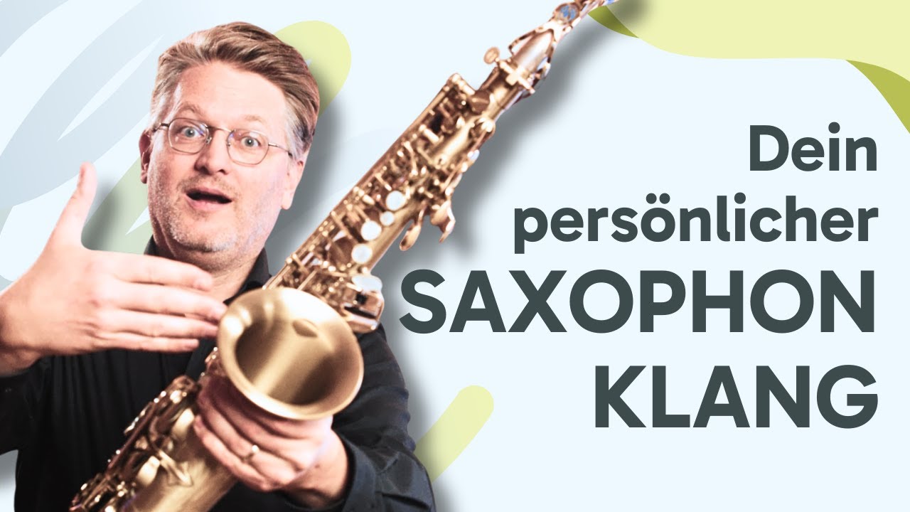 Geschmeidiger Saxophonklang: verstehe die Grundlagen