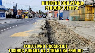 Exkluziva Prosiruje Se Tosin Bunar Na Tri Trake Ka Zemunu,Radovi U Strogom Centru