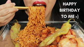 video thumbnail for: HAPPY BIRTHDAY TO ME! MY BIRTHDAY MEAL ~ Cooking & Eating